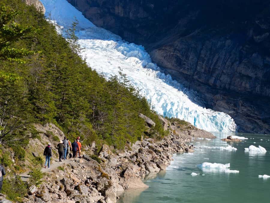 2 Days in Patagonia. Torres del Paine and Balmaceda and Serrano Glacier. - Day one begins at Milodón Cave