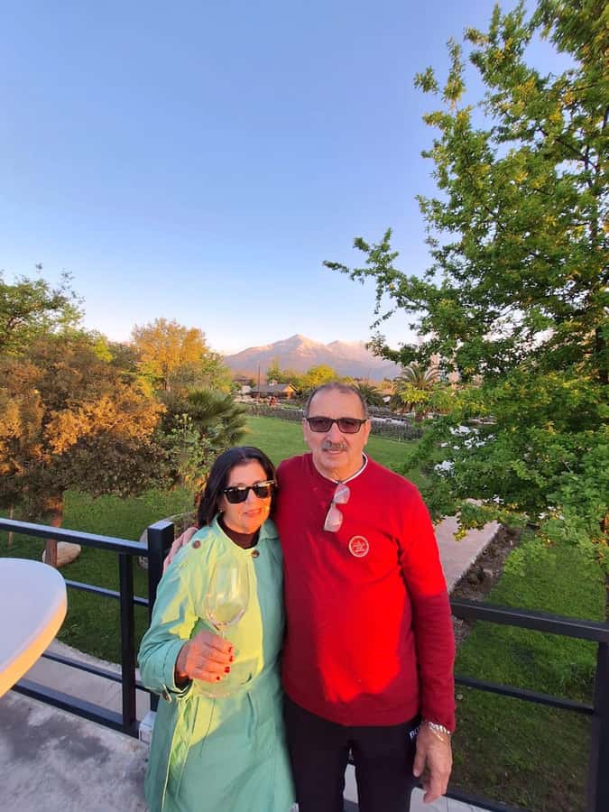 Alyan Family sunset winery - Wine, cold cuts, and the sunset deck