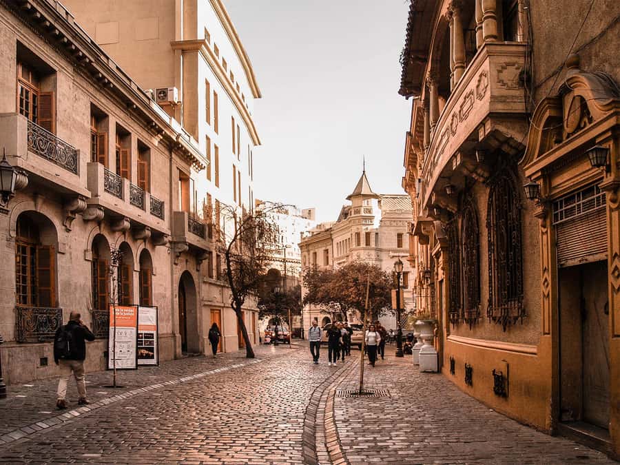 An Architect's Tour of Downtown Santiago - Starting at Plaza Baquedano and Teatro Universidad de Chile