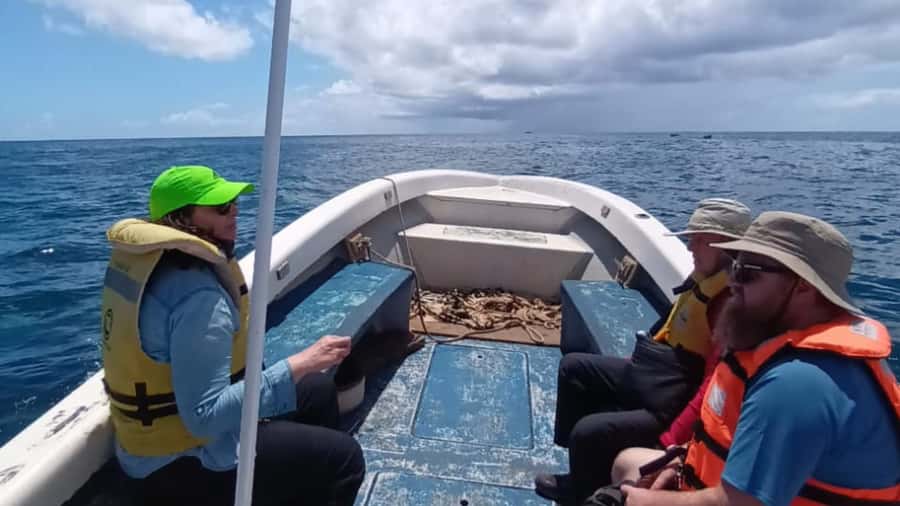 Ancestral fishing: Fishing with an experienced Rapa Nui - Ana Kai Tangata and the first coastal views