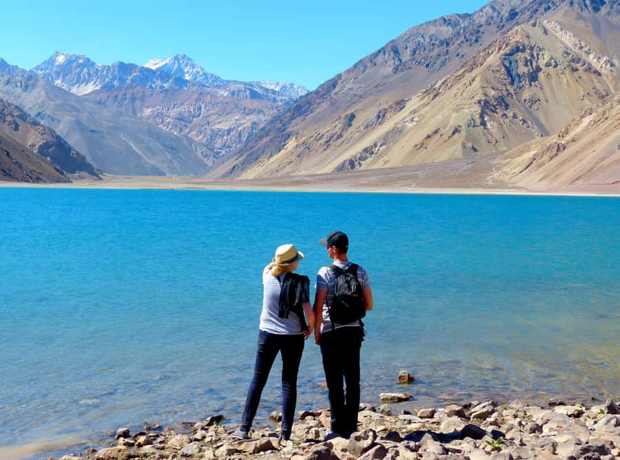 Andes Day Lagoon: Embalse El Yeso Tour from Santiago - The drive through Cajón del Maipo