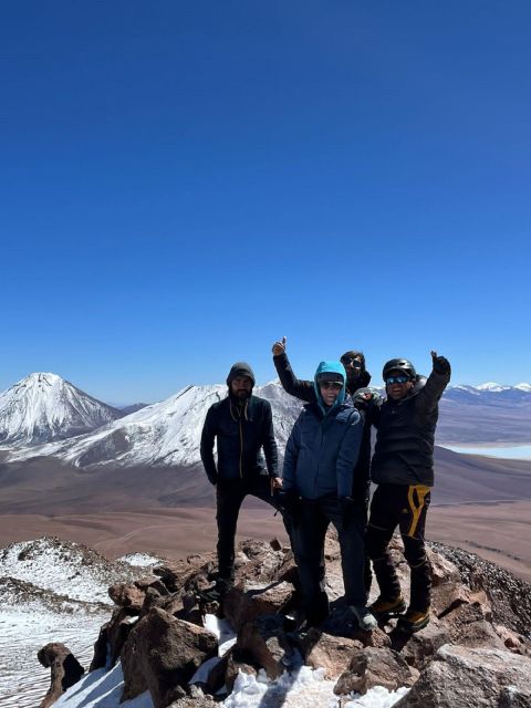 ASCENT TO VOLCANO CERRO TOCO OF 5604masl - Reaching the summit and the wide Andes view
