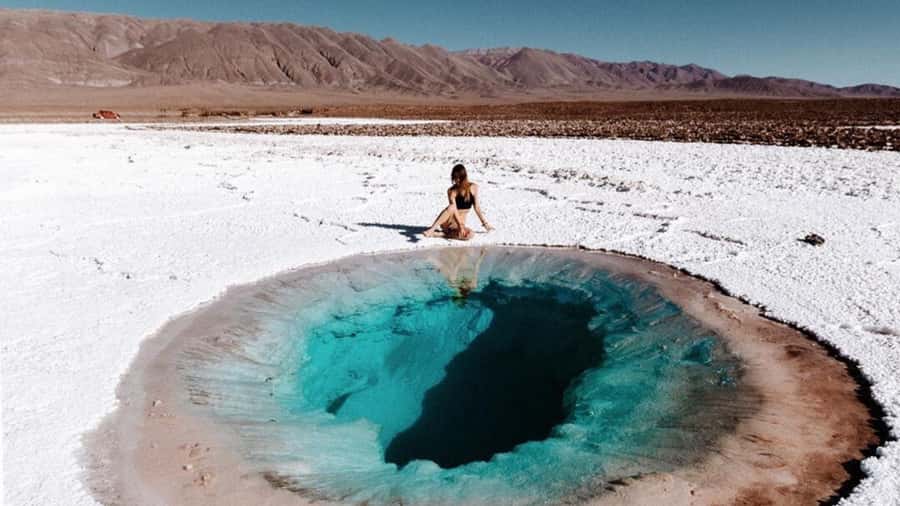 Baltinache Hidden Lagoons - Floating in the saltwater baths