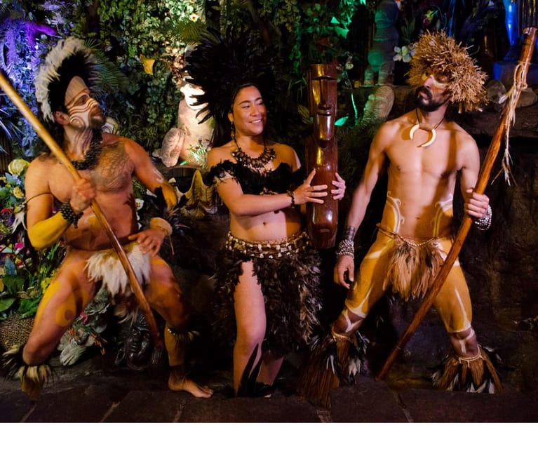 Dinner Show in Bali Hai with Wine refill and transportation - The orchestra ends the night with dancing