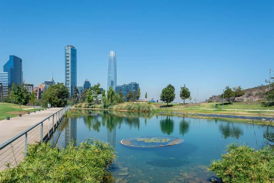Discover Santiago, where modernity merges with history - Bicentenario Park and Santiago’s modern face