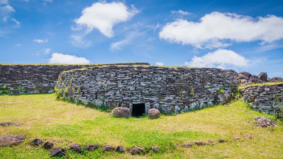 Easter Island: Full Day Ancestral Caves and Orongo Village - Rano Kau and the view before the village
