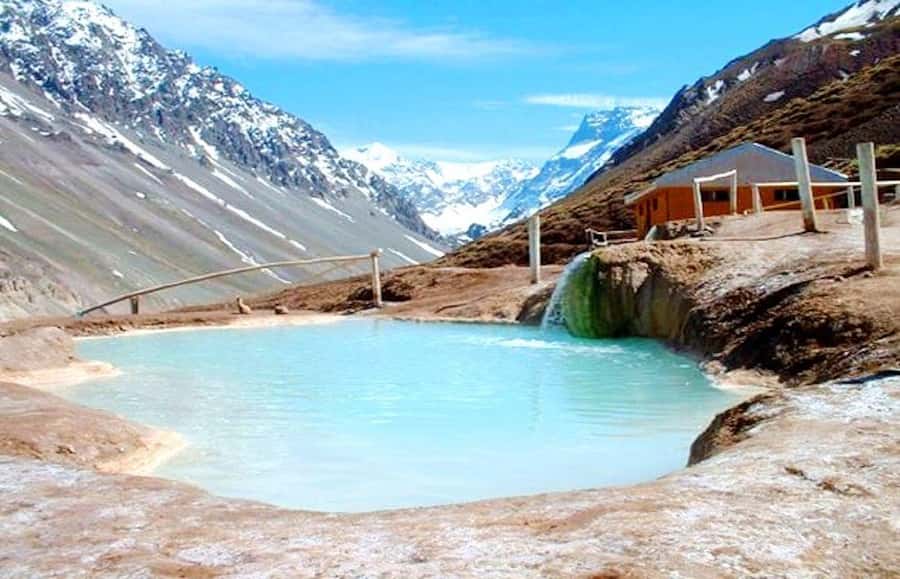 Embalse el Yeso + Termas de Colina with picnic - Full day - From Santiago to the Maipo Valley
