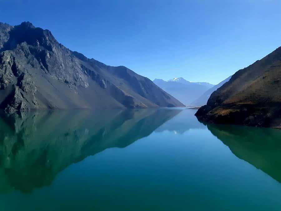Embalse el Yeso + Termas de Colina with picnic - Full day - San José de Maipo and the Cristo Bridge