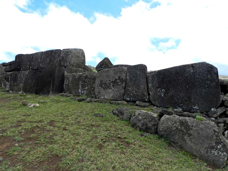 From Hanga Roa: Journey from Orongo to Ana Te Pahu - Orongo and the Bird Man ceremony