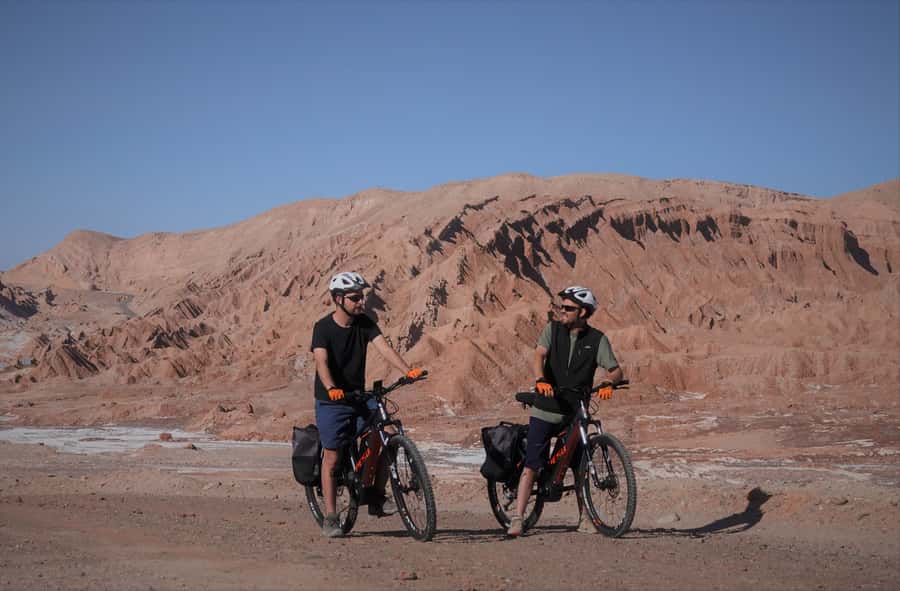 From San Pedro de Atacama: Moon Valley E-Bike Tour - From San Pedro’s oasis toward Moon Valley