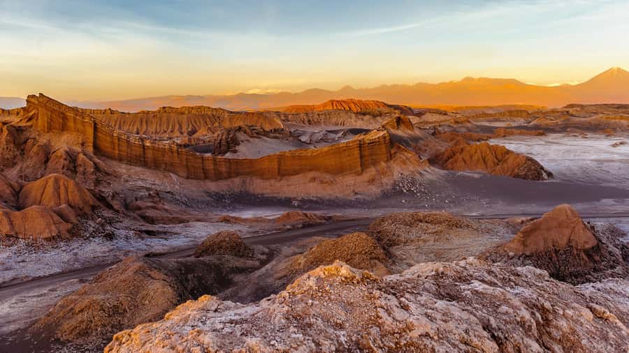 From San Pedro de Atacama: Small group to Moon Valley - Las Tres Marías and the first look at Moon Valley