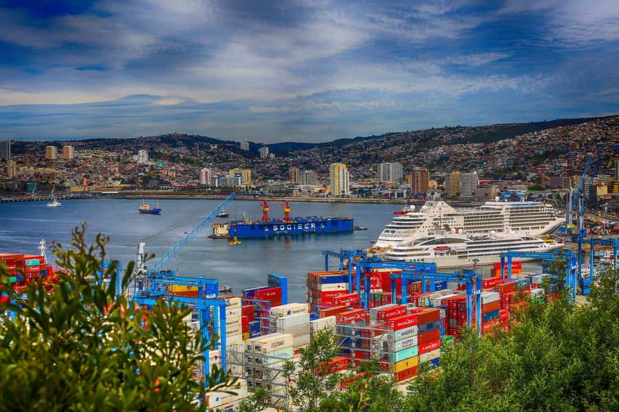 From Santiago: Highlights of Valparaiso and Viña del Mar - Caleta Portales and the working coast