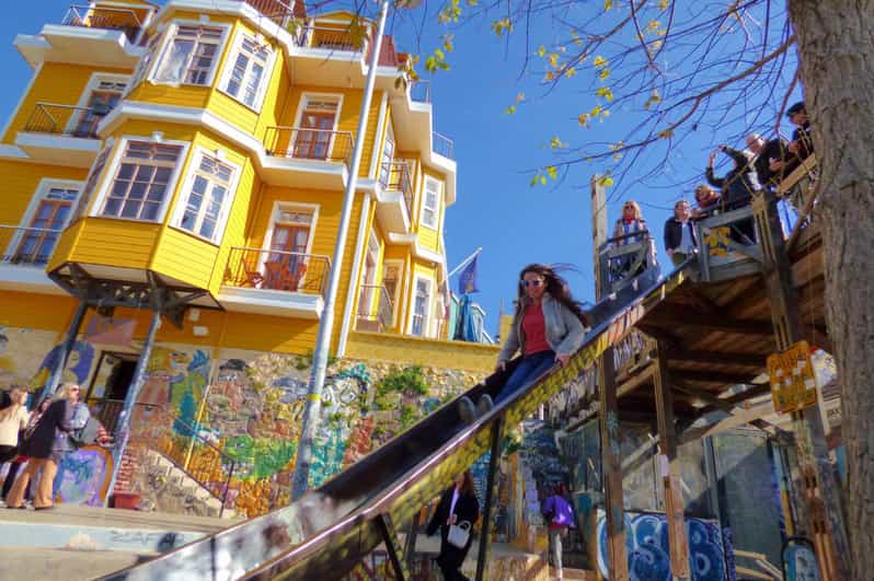From Santiago: Vineyard, Valparaíso, and Viña del Mar Tour - La Sebastiana, Neruda’s hillside house