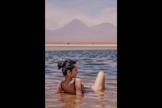 Full Atacama - SORBAC (group tours) - Day 1: Floating at Baltinache and sunset in Mars Valley