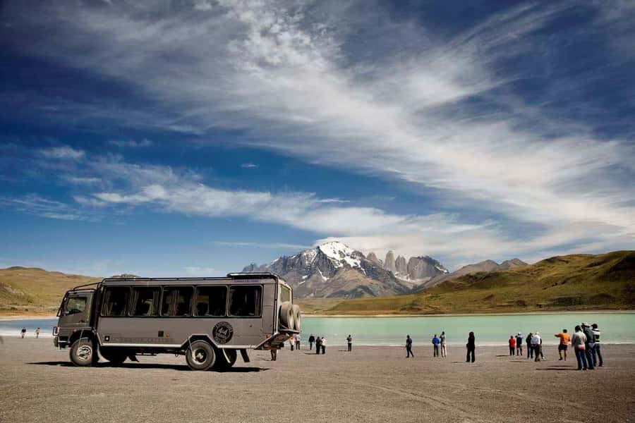 Full-day excursion to Torres del Paine National Park - Lake Sarmiento and the first big views