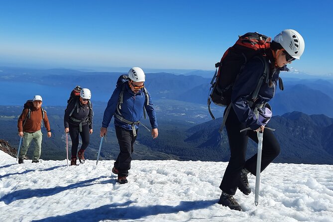 Full Day Mountaineering to Villarrica Volcano from Pucón - Climbing into Villarrica National Park