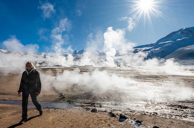 Guided tour to the Tatio Geyser breakfast at Geyser Blanco - Spanish guiding and the importance of clear expectations