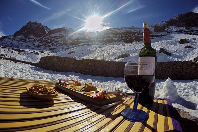 Half Day Private Trip to Valle Nevado with Cheese and Wine Carbon Neutral trip - Leaving Santiago for the high Andes