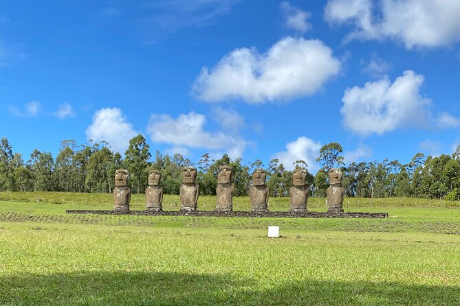 Half Day Tour in Rapa Nui - Ahu Akivi and the seven moai facing the Pacific