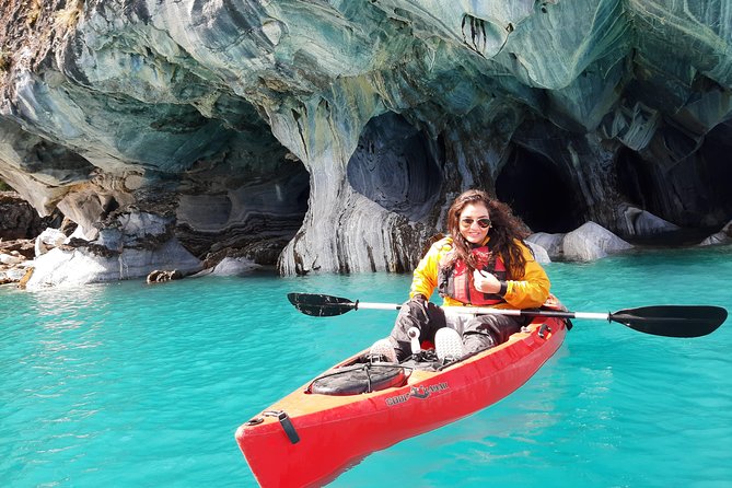 Marble Chapels Kayak Tour - Getting suited up for cold Patagonian water