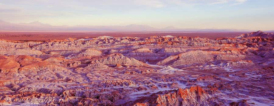Moon Valley (Valley of the Moon) from San Pedro de Atacama - Inside the salt cave