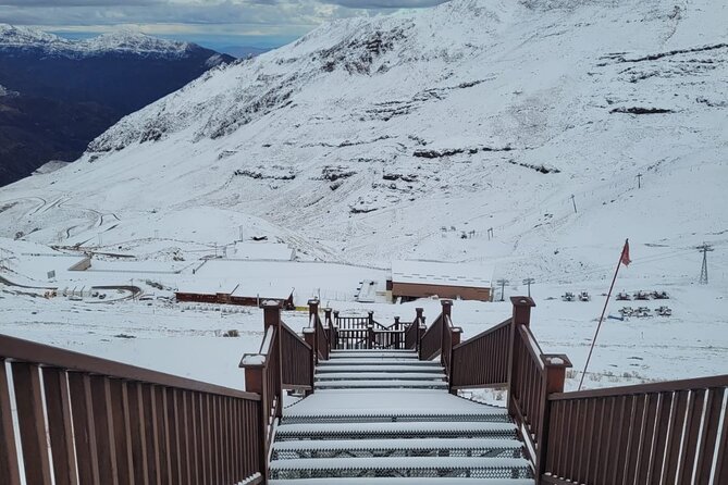 Panoramic Andes Valle Nevado and Farellones - Valle Nevado is scenic, but access can change