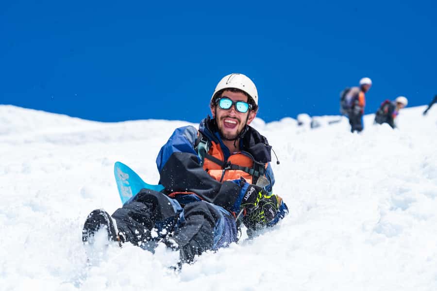 Pucón: Ascent to Villarrica Volcano - Reaching the 2,848-meter summit