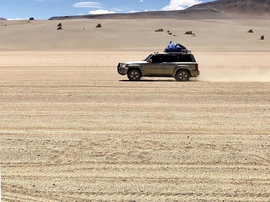 Roundtrip to the Uyuni Salt Flat and the Colored Lagoons - Crossing from San Pedro into Bolivia