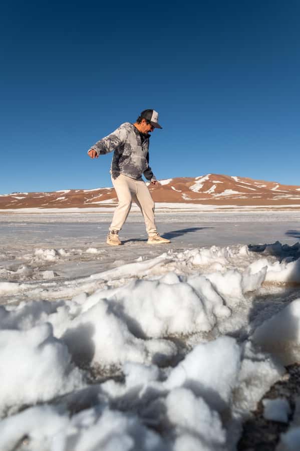 San Pedro de Atacama: Atacama Desert and Salt Flats Day Trip - Crystal Lagoon and Black Lagoon