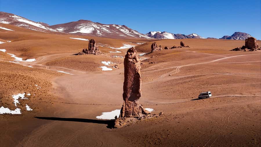 San Pedro de Atacama: Atacama Desert and Salt Flats Day Trip - Quepiacó River and Desert Life