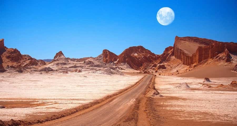 San Pedro de Atacama Day Trip: Atacama Desert and Salt Flats - White salt at Salinas de Aguas Calientes and Quisquiro