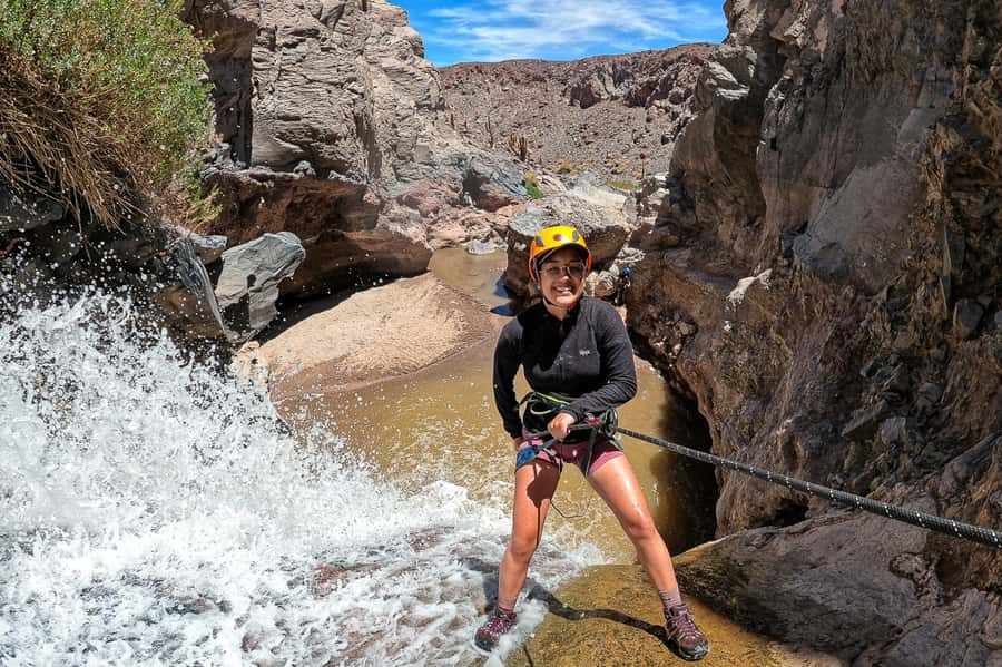San Pedro de Atacama: Desert Tour with Canyoning & Trekking - Who should book this canyoning trip?
