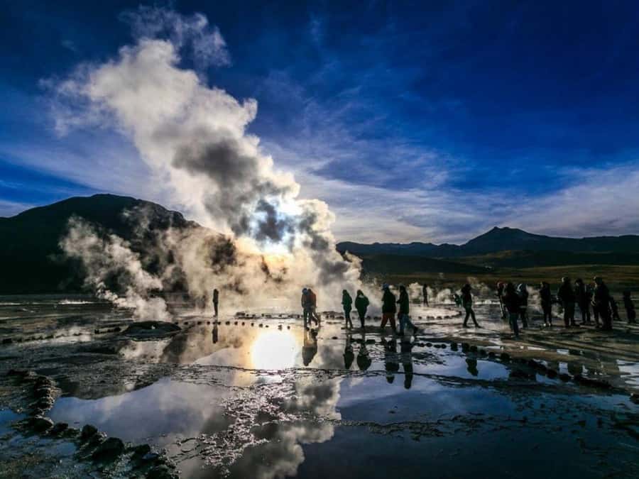 San Pedro de Atacama: Geysers del Tatio - Who will enjoy this morning most