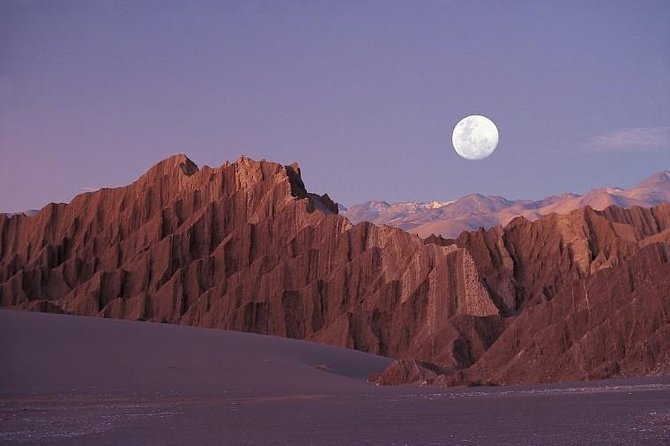 San Pedro de Atacama: Half day Valle de la Luna, Afternoon Tour - The main dune and Central Crater views