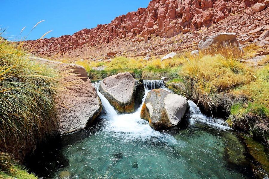 San Pedro de Atacama: Puritama Hot Springs - From San Pedro to a desert ravine
