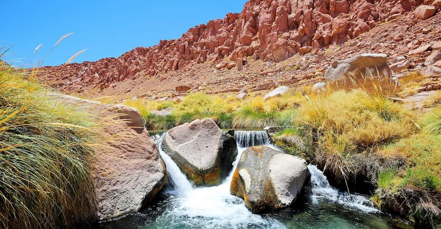 San Pedro de Atacama: Puritama Hot Springs - What the hot springs feel like at altitude