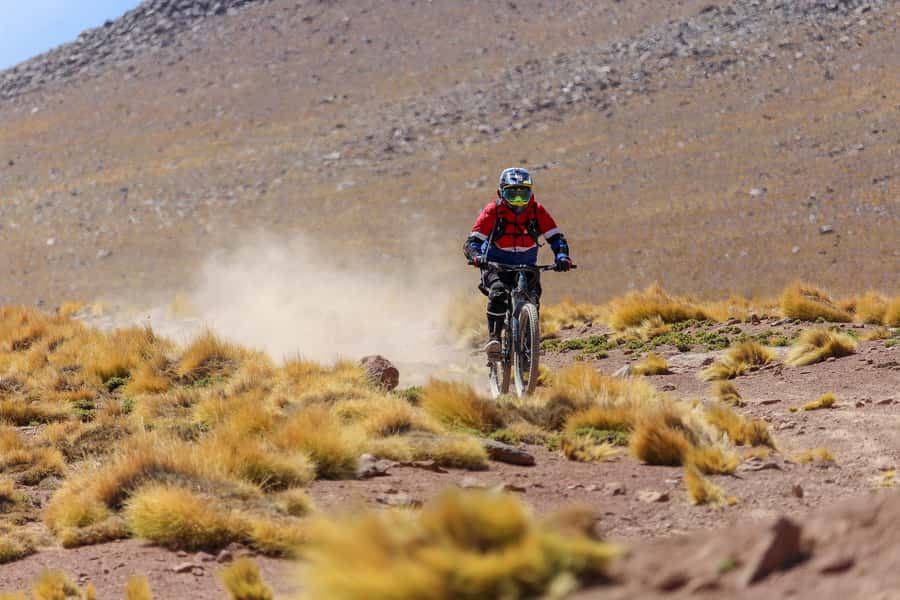San Pedro de Atacama: Volcano Downhill Bike Tour - Morning pickup and the drive toward Paso Jama