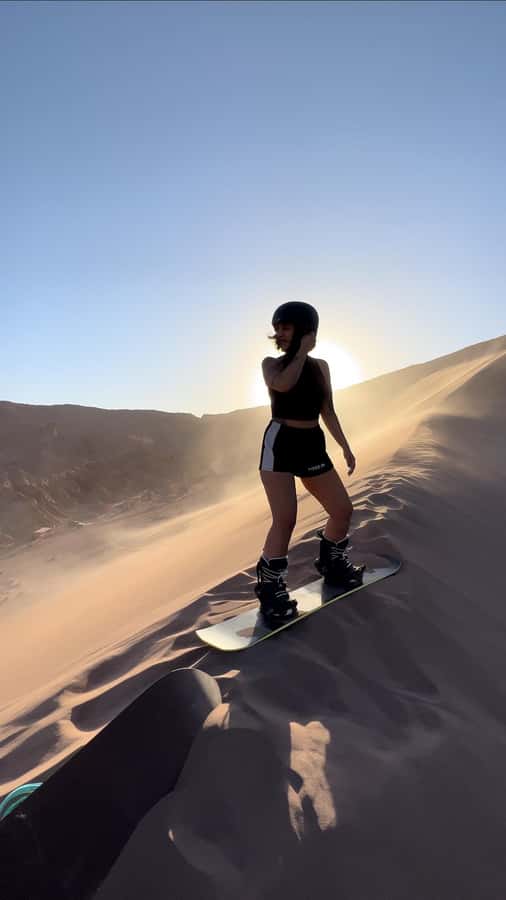 Sandboarding Tour in San Pedro de Atacama, Chile - A 20-minute 4x4 ride into the sand