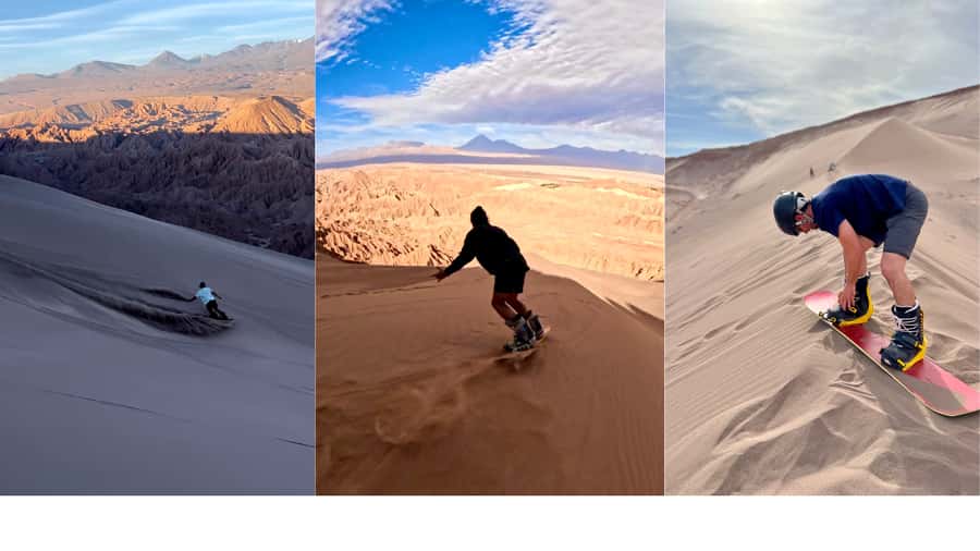 Sandboarding Tour in San Pedro de Atacama, Chile - Two and a half hours of runs, climbs, and desert views