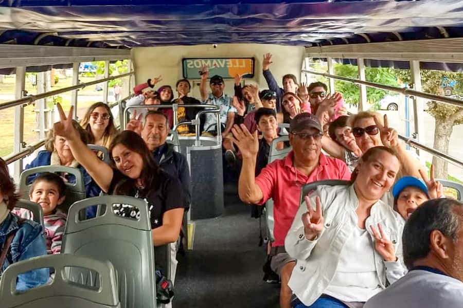 Santiago: 1-Day Hop-On Hop-Off Bus and Cable Car Ticket - Take the Teleférico up Cerro San Cristóbal