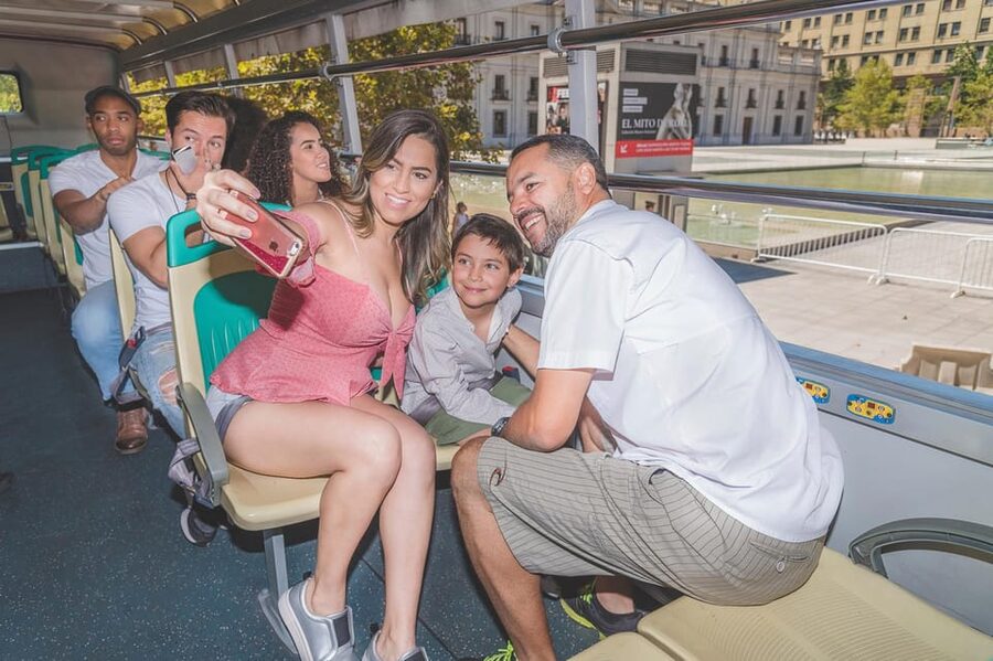 Santiago: 1-Day Hop-On Hop-Off Bus and Cable Car Ticket - Costanera Center brings you back to modern Santiago
