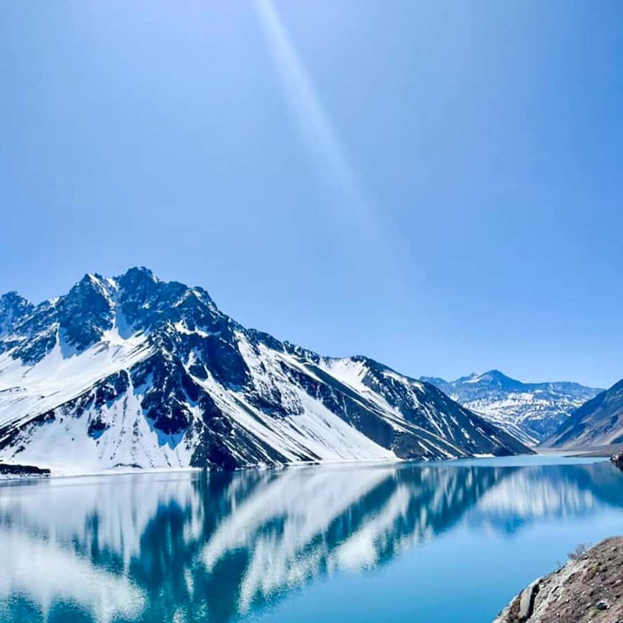 Santiago: Cajon del Maipo & Embalse El Yeso Trip with Picnic - Embalse El Yeso and the mountain views