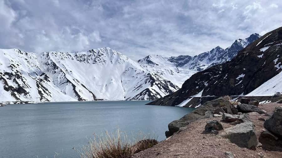 Santiago: Cajon del Maipo, Termas Colinas & Embalse El Yeso - The Tinoco Tunnel and the old railway road