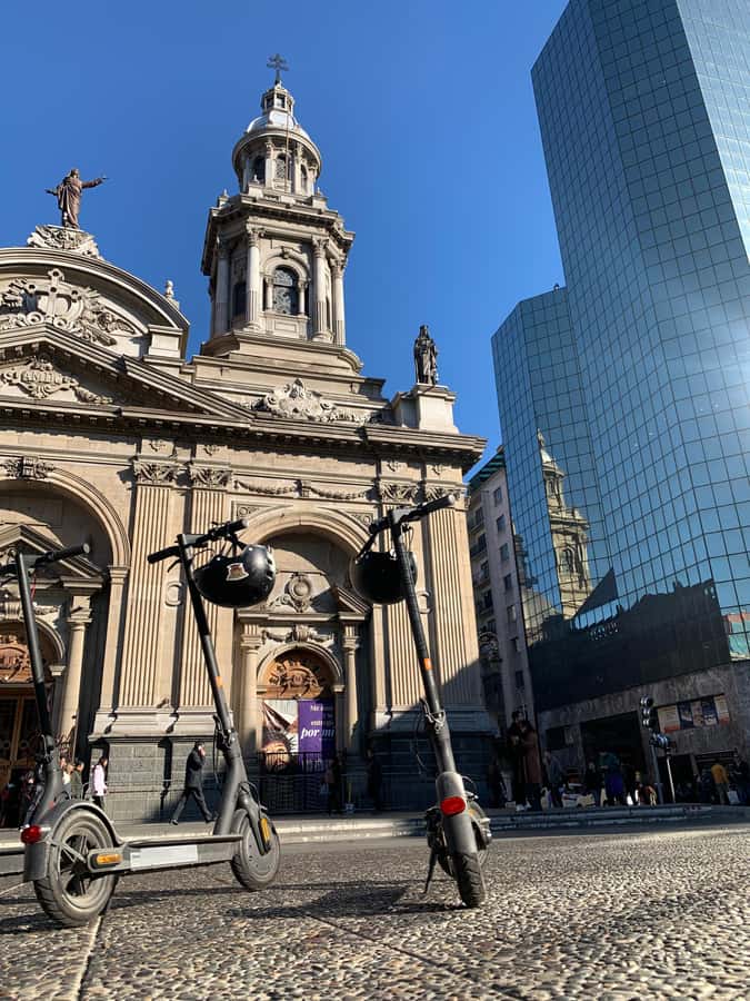 Santiago: Electric Scooter City Tour with Lunch - Key points at a glance