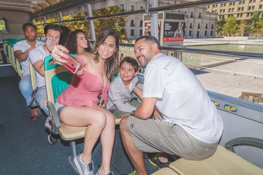 Santiago: Hop-on Hop-off Bus Day Ticket with Audio Guide - Plaza de Armas Is Santiago’s Essential Center