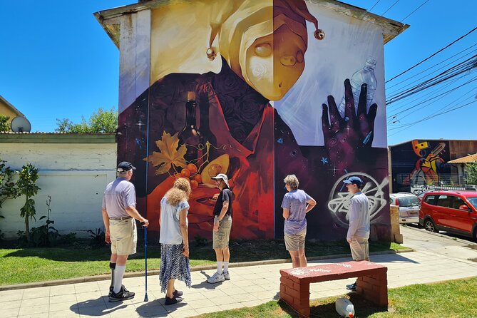 Street Art in Valparaiso and Wines in Casablanca from Santiago - Plaza Bismark gives you the city at a glance