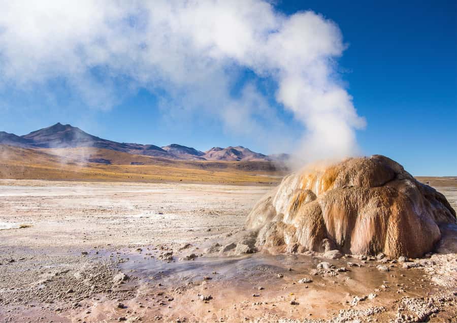 Tatio Gayser - Tour : San Pedro de Atacama - Chile - Breakfast with coffee and tea