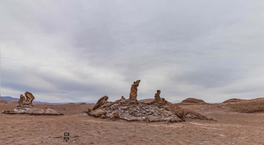 Valle de la Luna (Moon Valley) from San Pedro de Atacama - The salt caves bring the geology close
