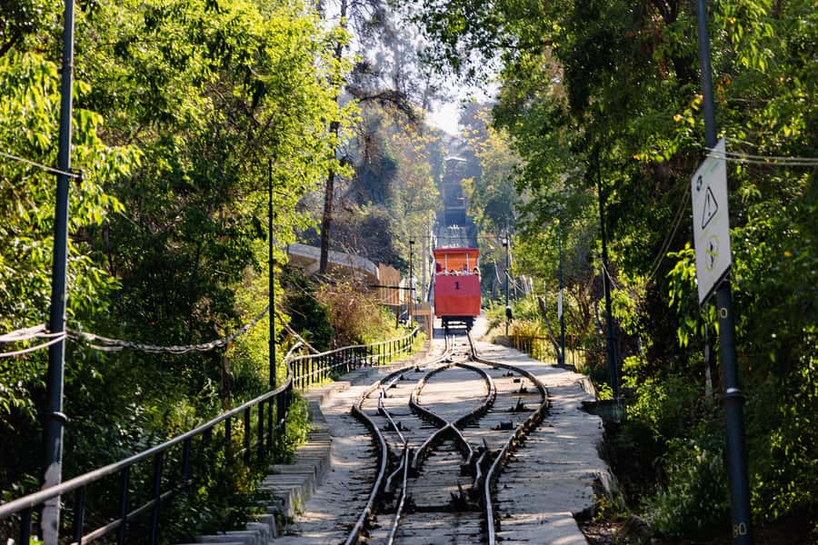 Walking City Tour with Funicular, Cable Car and Tasting - Santiago in Four Hours: Hills Above, History Below